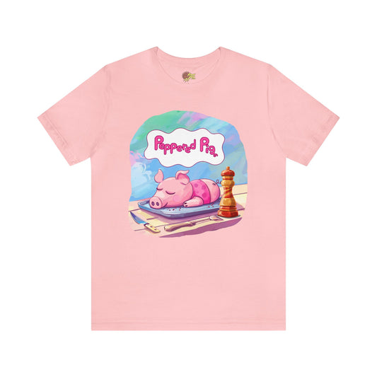 PEPPERED PIG - Cotton Crew Tee