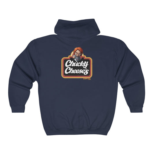 CHUCKY CHEESE'S - Unisex Heavy Blend™ Full Zip Hooded Sweatshirt