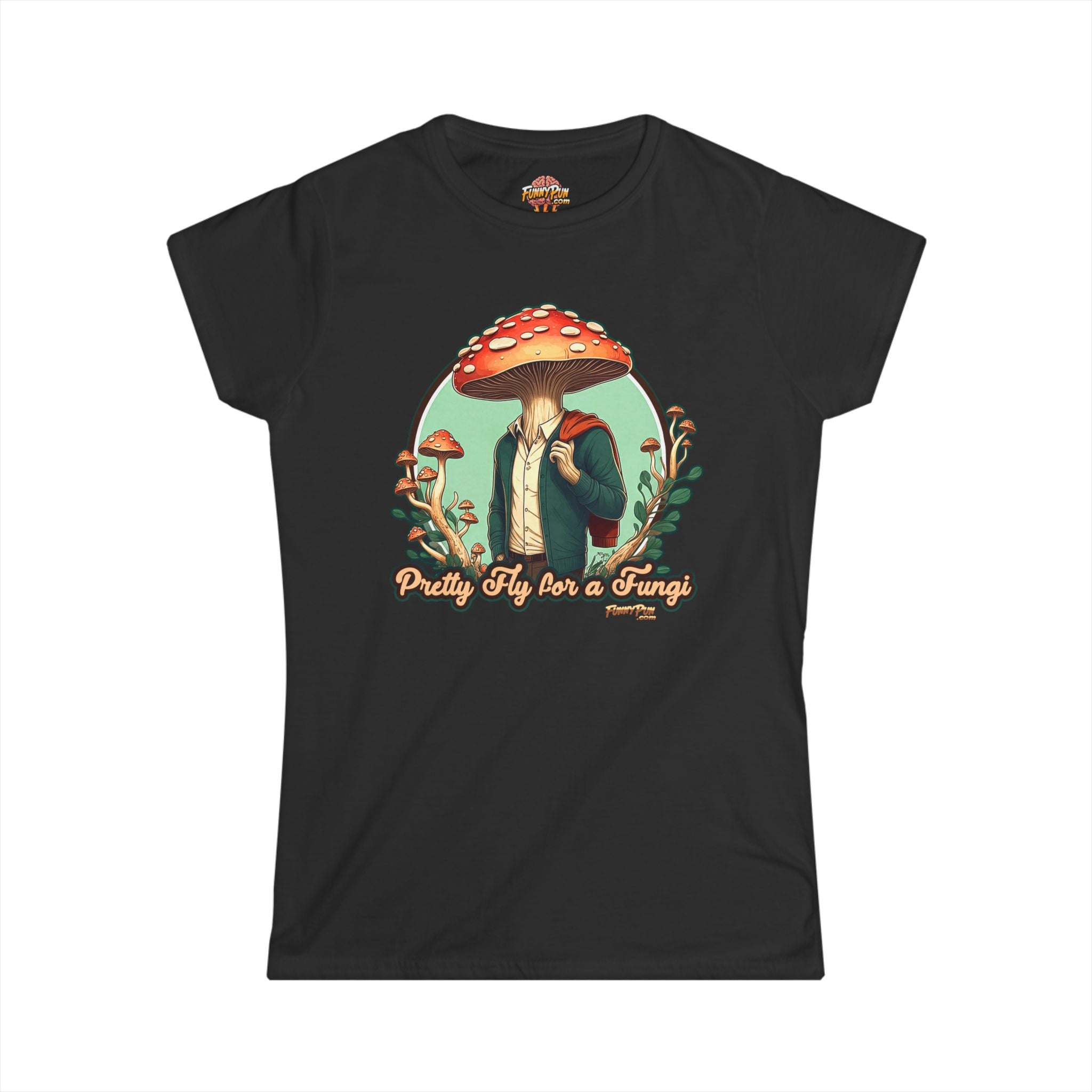 FLY FOR A FUNGI - Women's Softstyle Tee