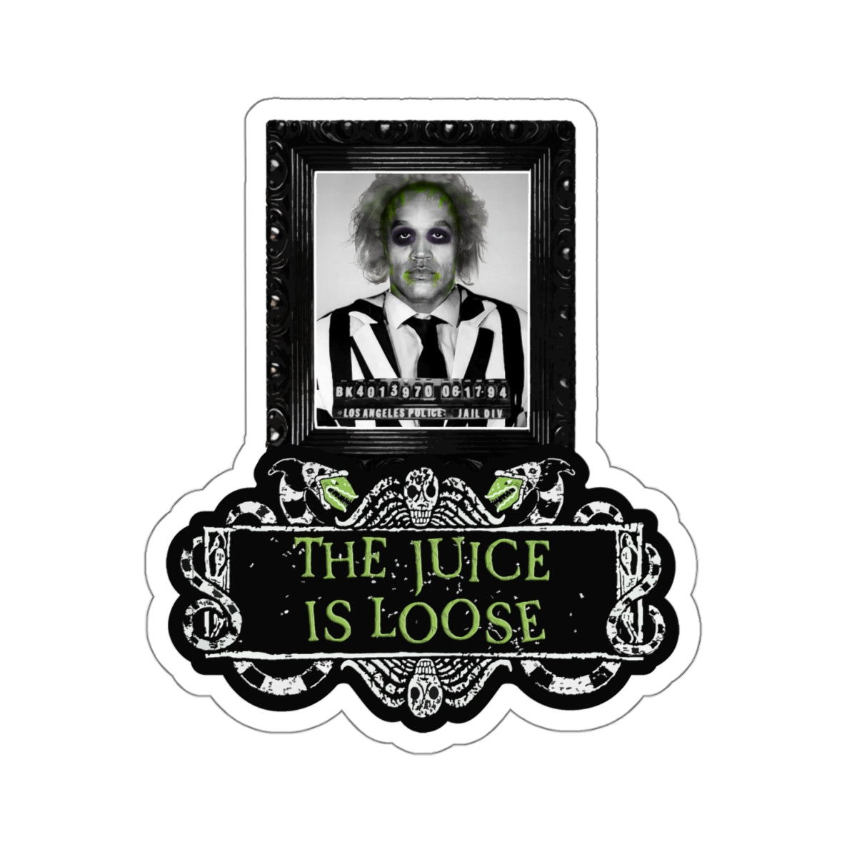 THE JUICE IS LOOSE - Kiss-Cut Stickers