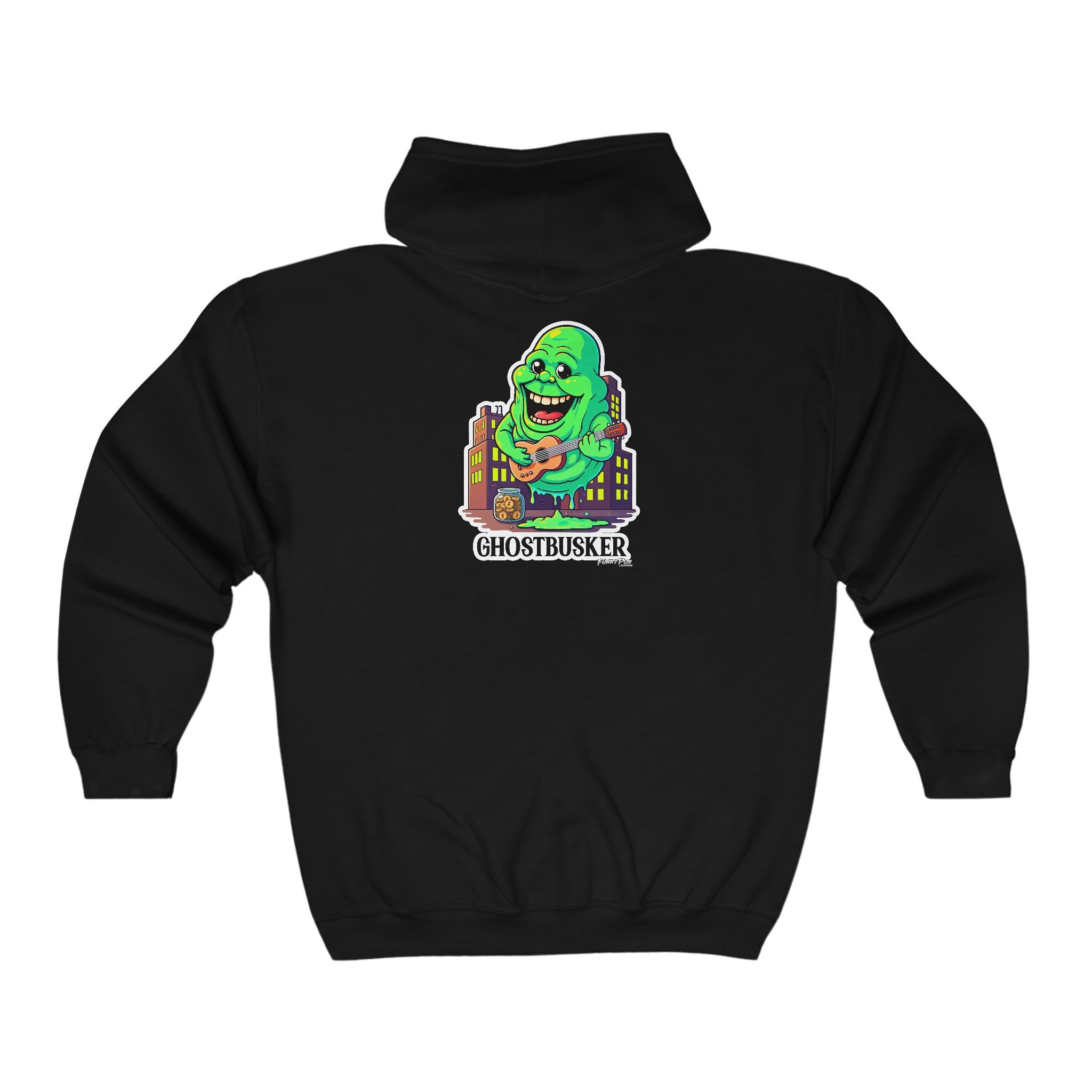 GHOSTBUSKER - Unisex Heavy Blend™ Full Zip Hooded Sweatshirt