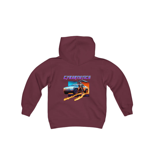 CYBERNETICS - Youth Heavy Blend Hooded Sweatshirt