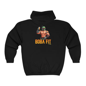 BOBA FIT - Unisex Heavy Blend™ Full Zip Hooded Sweatshirt