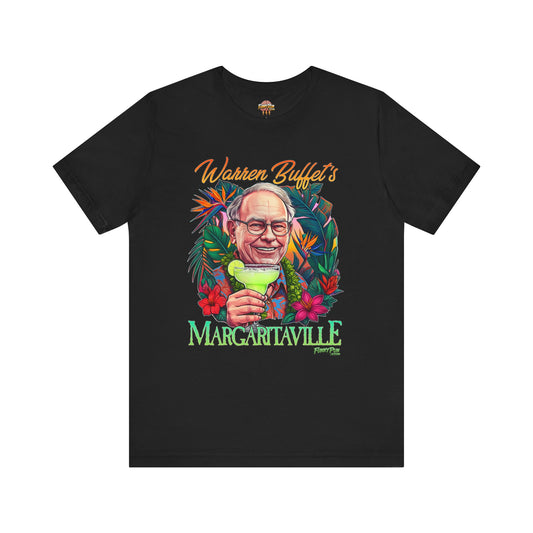 WARREN BUFFET'S MARGARITAVILLE - Unisex Jersey Short Sleeve Tee