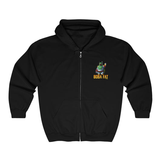 BOBA FAT - Unisex Heavy Blend™ Full Zip Hooded Sweatshirt