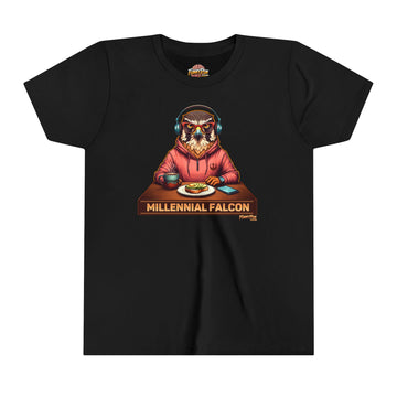 MILLENNIAL FALCON - Youth Short Sleeve Tee