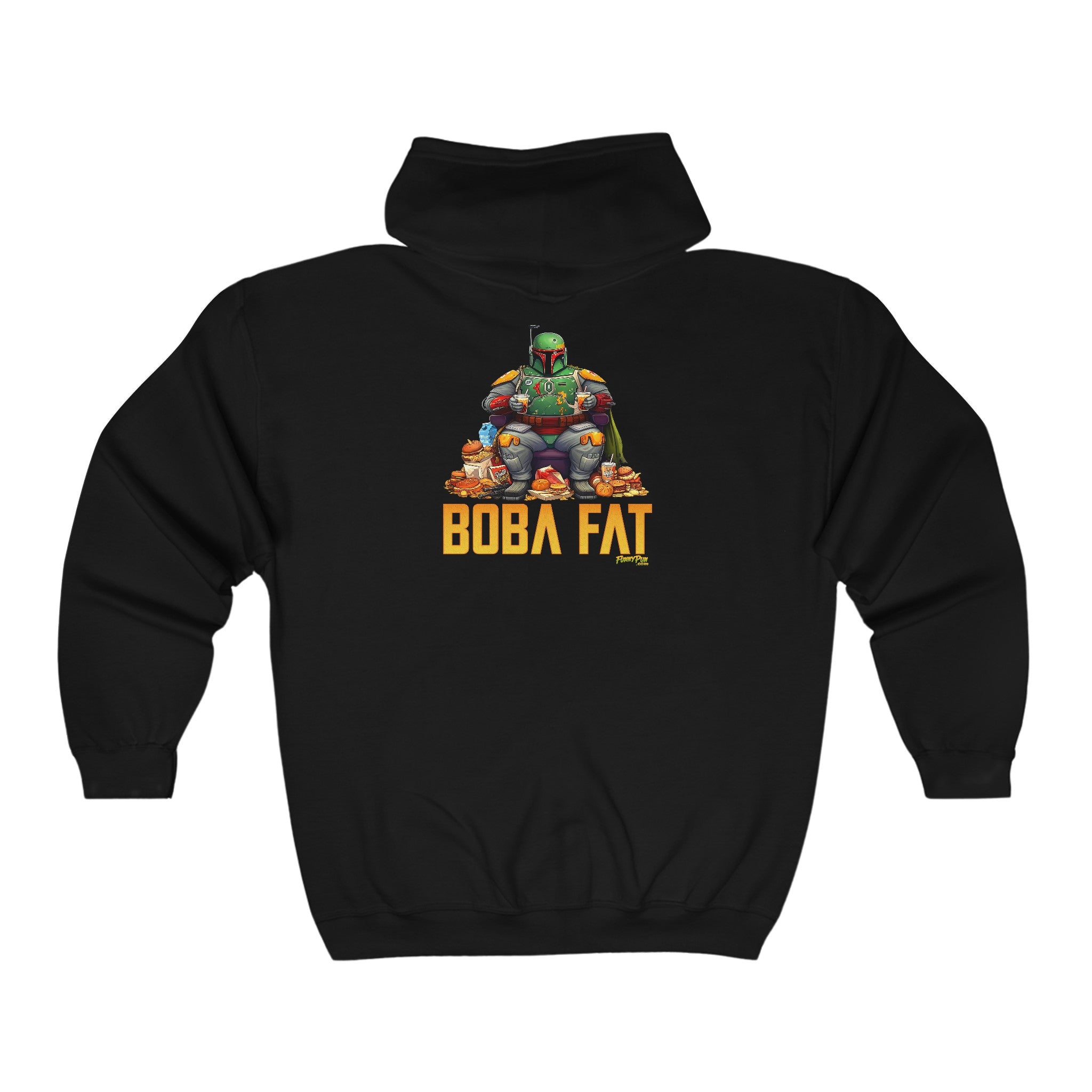 BOBA FAT - Unisex Heavy Blend™ Full Zip Hooded Sweatshirt