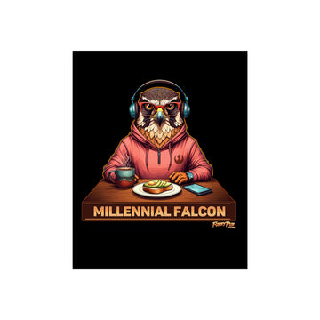 MILLENNIAL FALCON - Poster