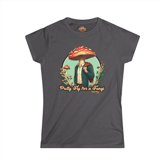 FLY FOR A FUNGI - Women's Softstyle Tee