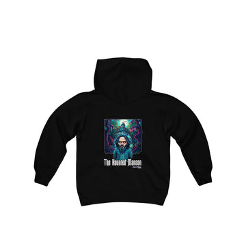 THE HAUNTED MANSON - Youth Heavy Blend Hooded Sweatshirt