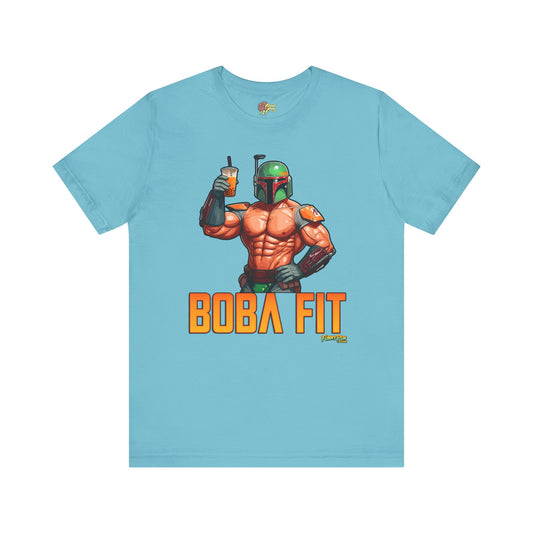 BOBA FIT - Cotton Crew Tee