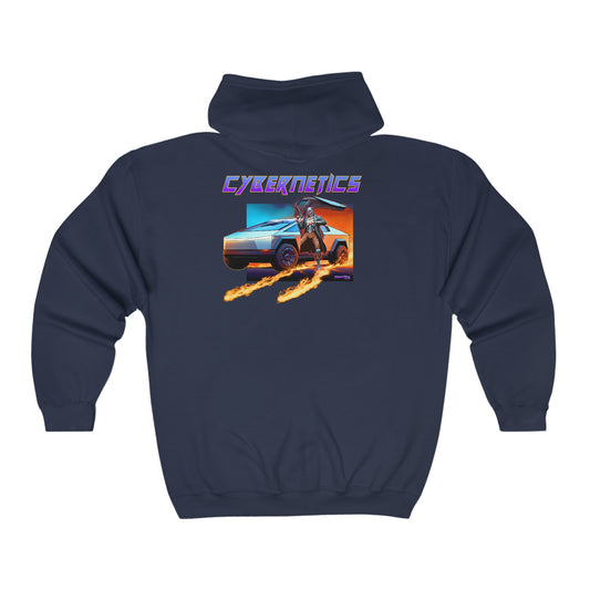 CYBERNETICS - Unisex Heavy Blend™ Full Zip Hooded Sweatshirt