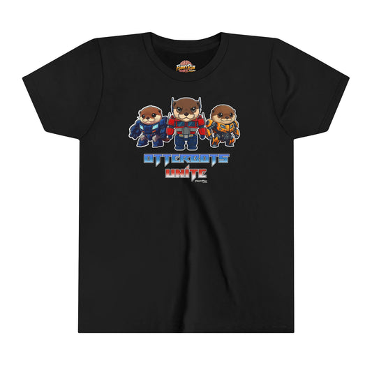 OTTERBOTS UNITE - Youth Short Sleeve Tee