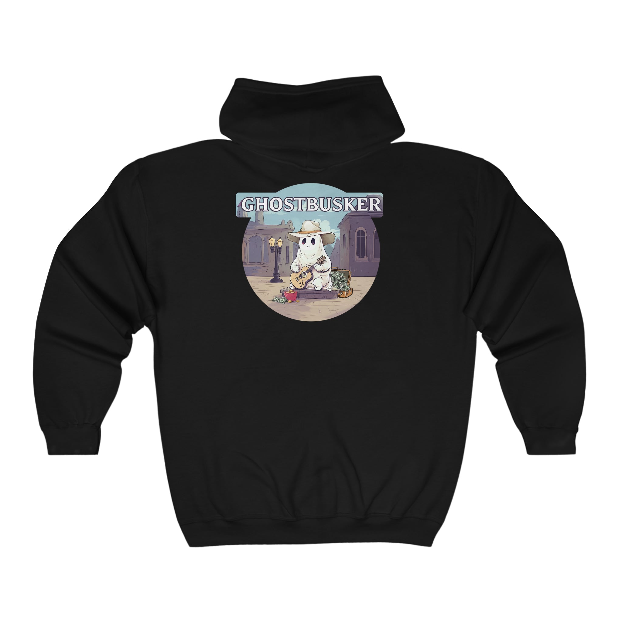 GHOSTBUSKER - Unisex Heavy Blend™ Full Zip Hooded Sweatshirt