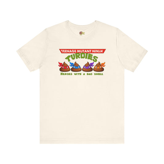 NINJA TURDIES - Cotton Crew Tee