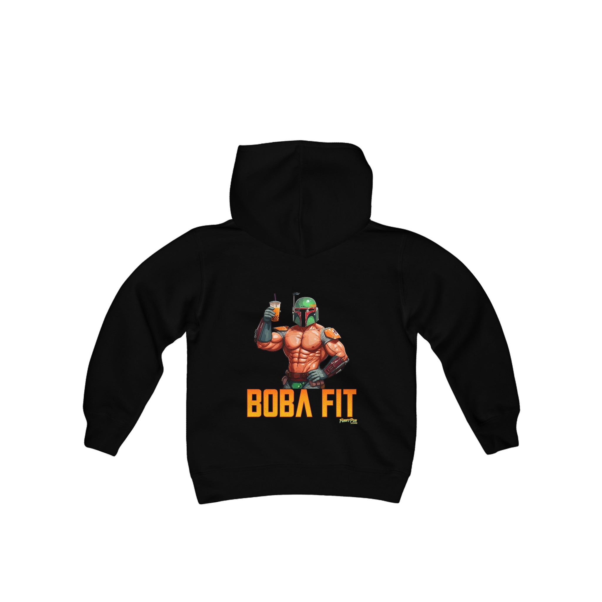 BOBA FIT - Youth Heavy Blend Hooded Sweatshirt