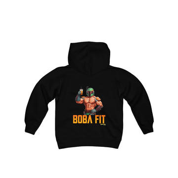 BOBA FIT - Youth Heavy Blend Hooded Sweatshirt