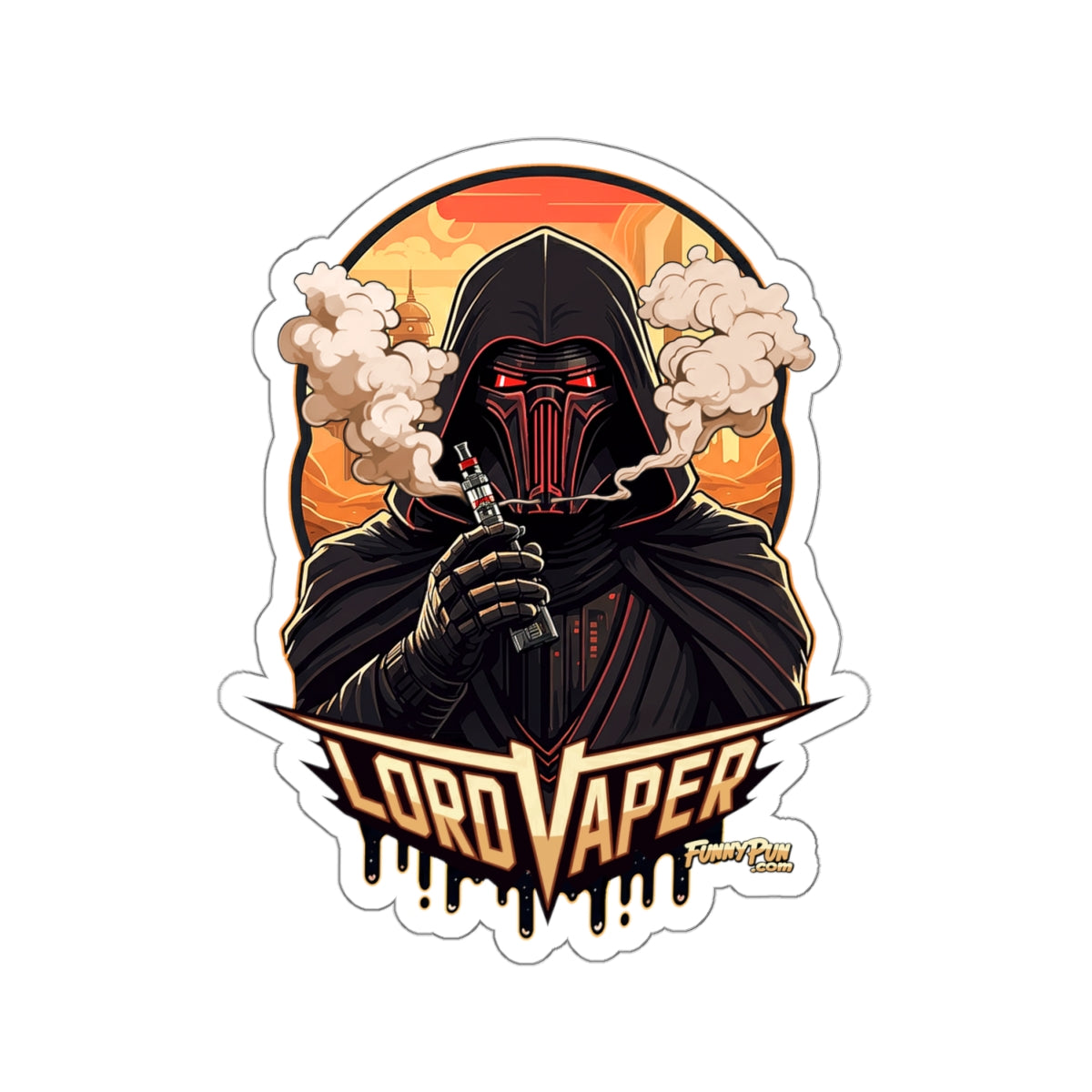 LORD VAPER - Kiss-Cut Stickers