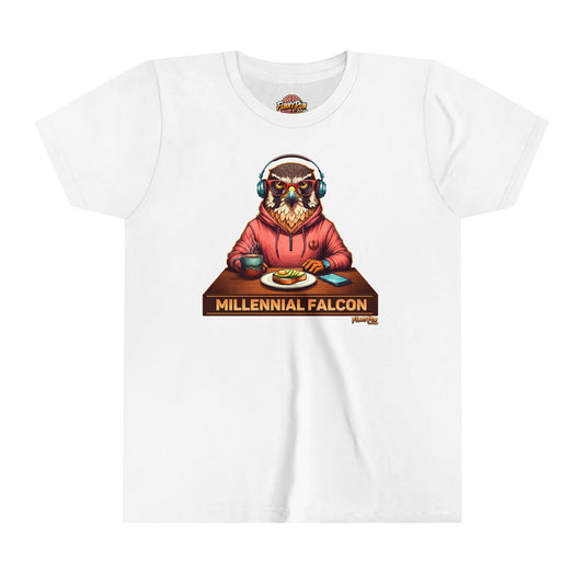 MILLENNIAL FALCON - Youth Short Sleeve Tee