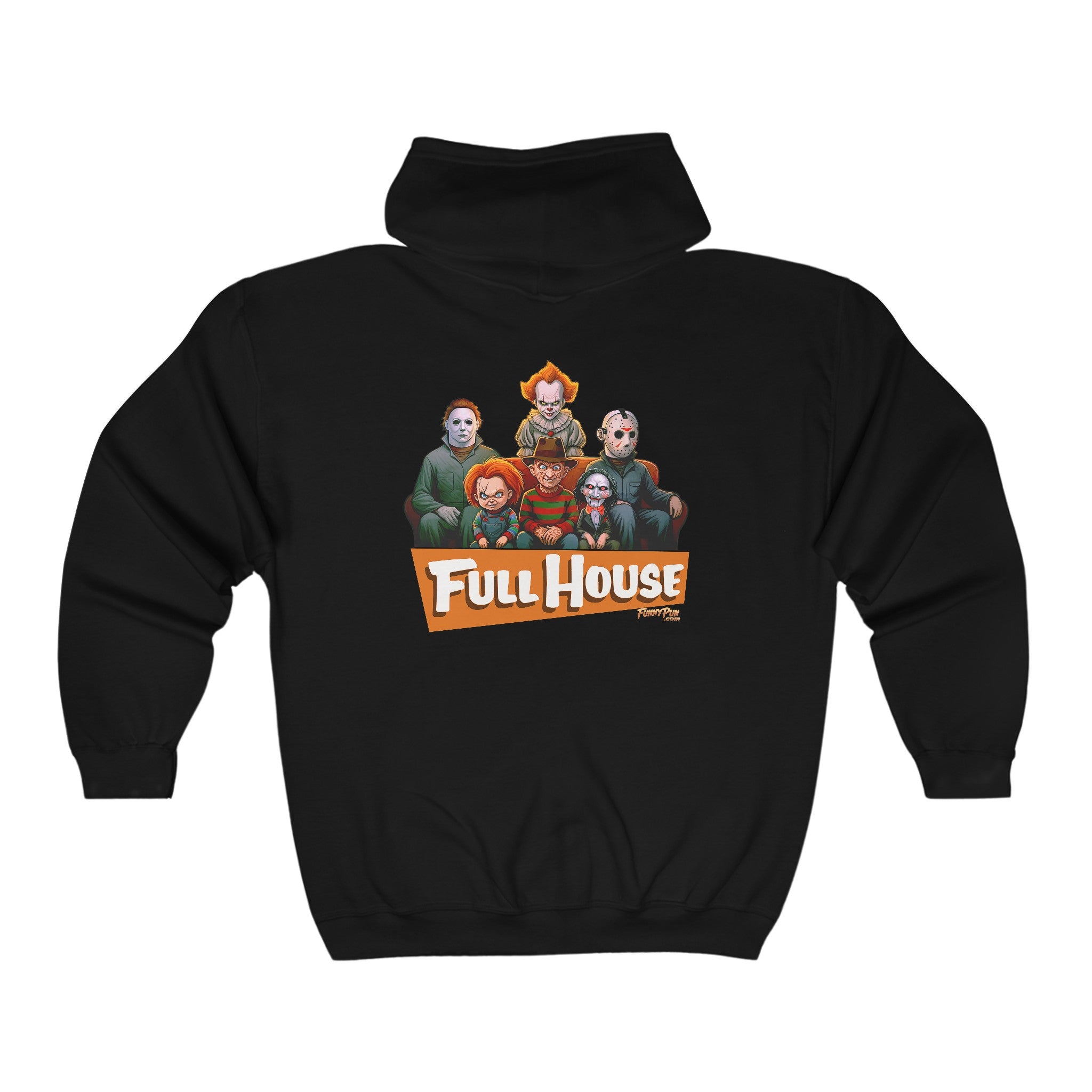 FULL HOUSE - Unisex Heavy Blend™ Full Zip Hooded Sweatshirt