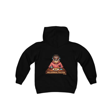 MILLENNIAL FALCON - Youth Heavy Blend Hooded Sweatshirt