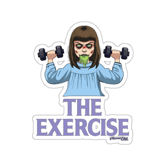 THE EXERCISE - Kiss-Cut Stickers