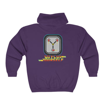 GO FLUX YOURSELF - Unisex Heavy Blend™ Full Zip Hooded Sweatshirt