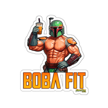 BOBA FIT - Kiss-Cut Stickers