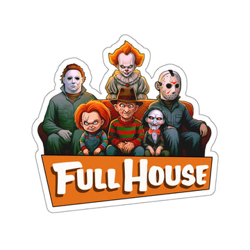 FULL HOUSE (Halloween Edition) - Kiss-Cut Stickers