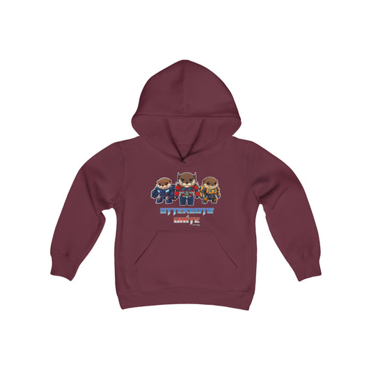 OTTERBOTS UNITE - Youth Heavy Blend Hooded Sweatshirt