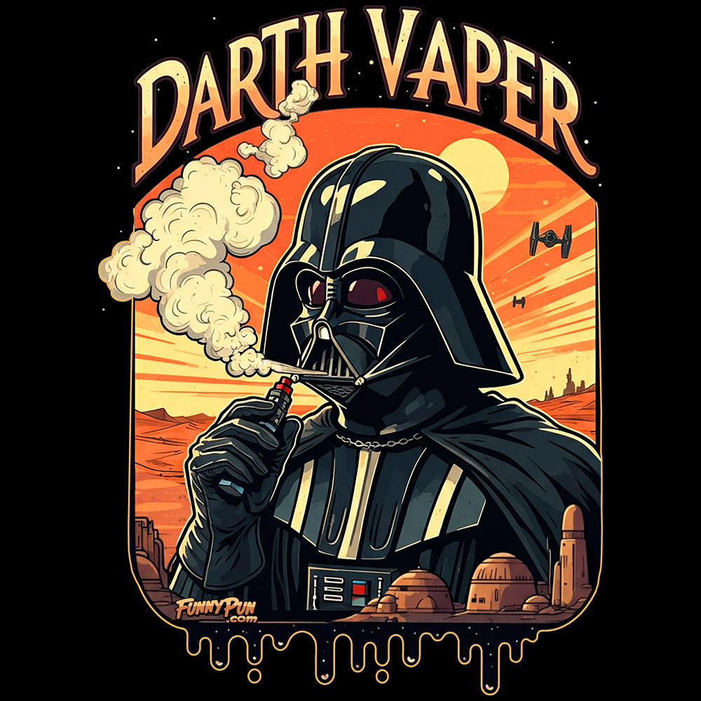 DARTH VAPER - Cotton Crew Tee DARTH VAPER - Cotton Crew Tee