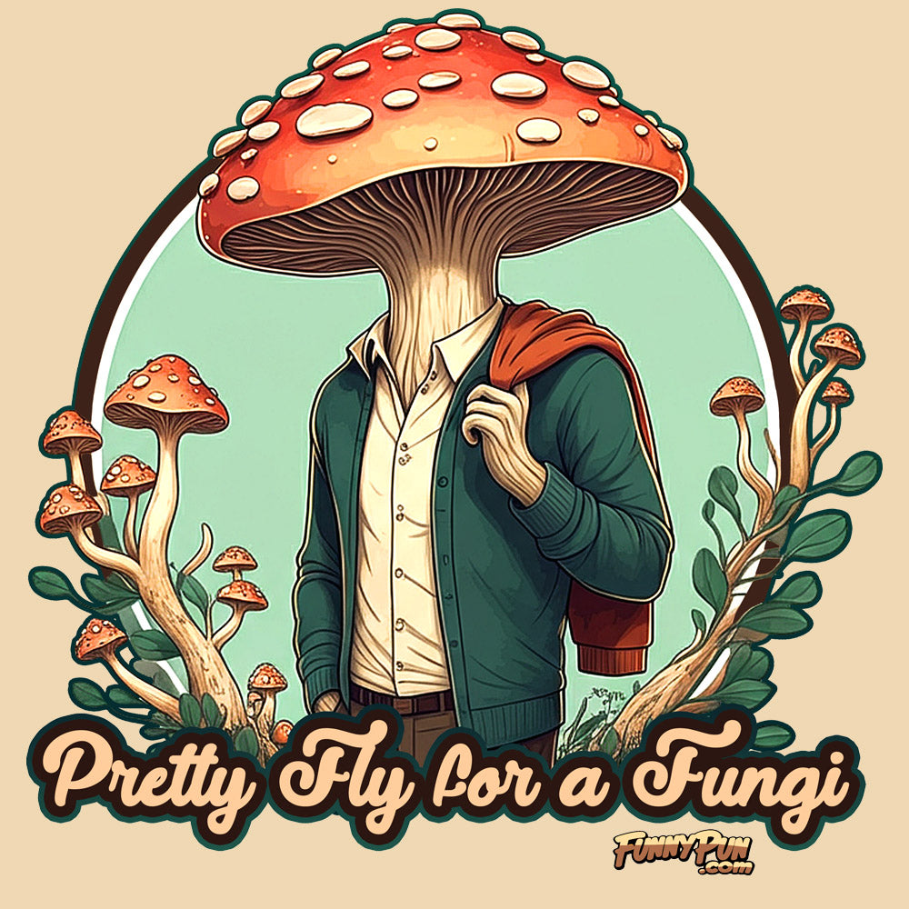 FLY FOR A FUNGI - Unisex Jersey Short Sleeve Tee