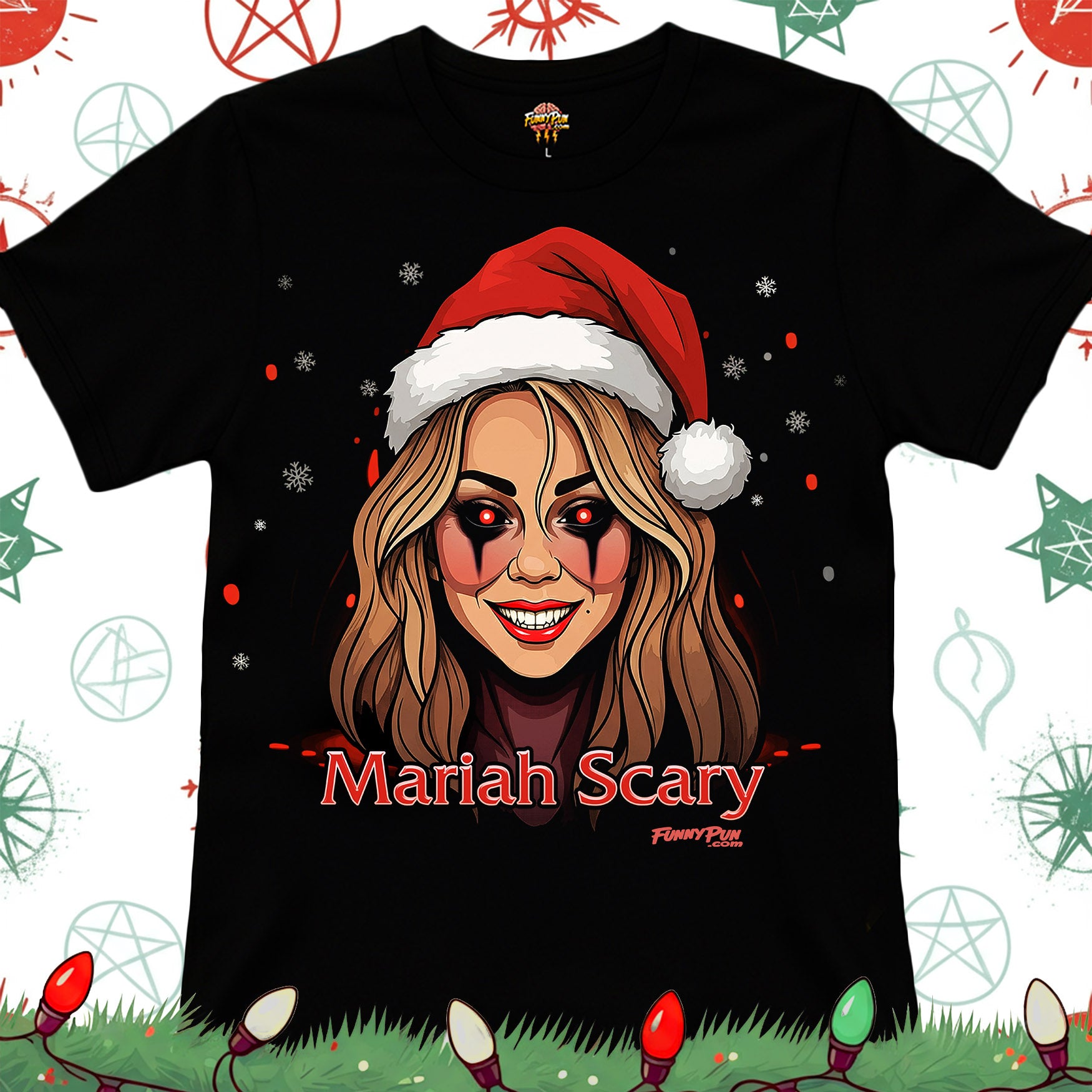 MARIAH SCARY - Cotton Crew Tee