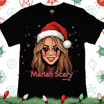 MARIAH SCARY - Cotton Crew Tee