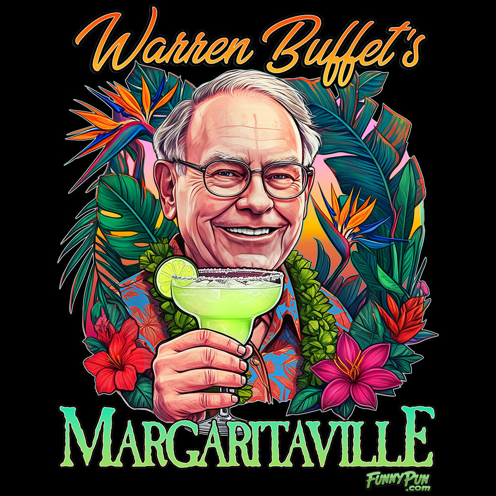 WARREN BUFFET'S MARGARITAVILLE - Unisex Jersey Short Sleeve Tee